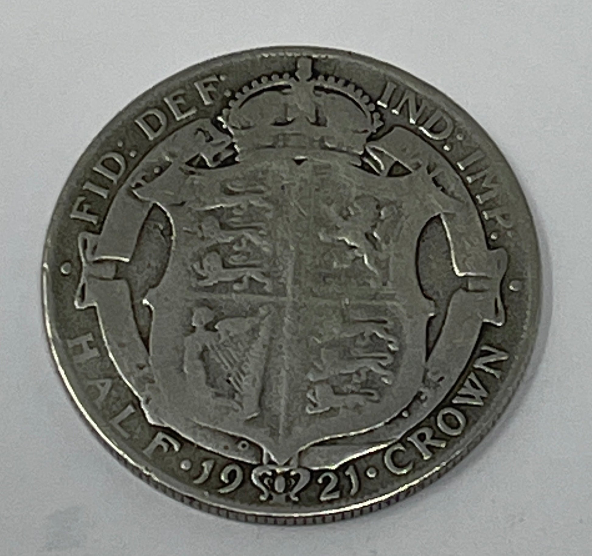A lovely mint condition 1921 Half Crown