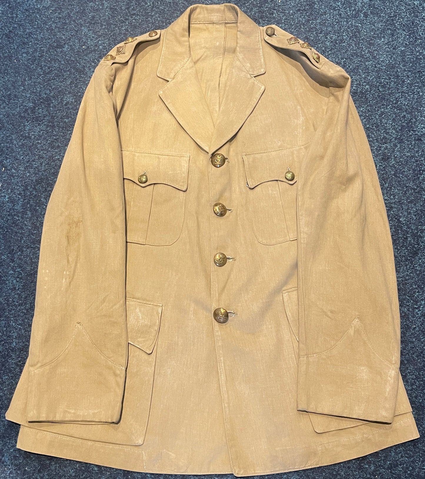 WW2 British Khaki Bush Jacket