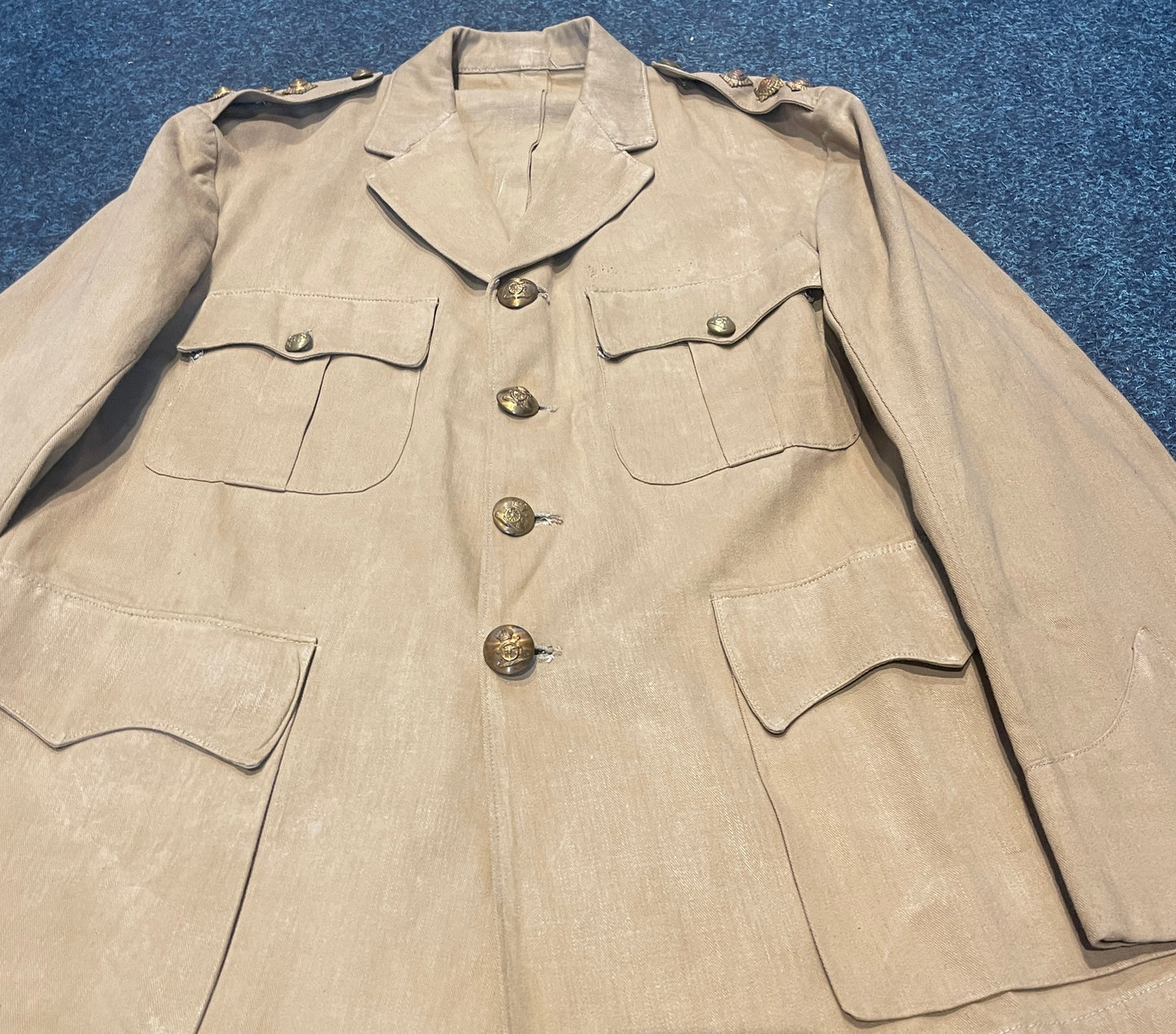 WW2 British Khaki Bush Jacket
