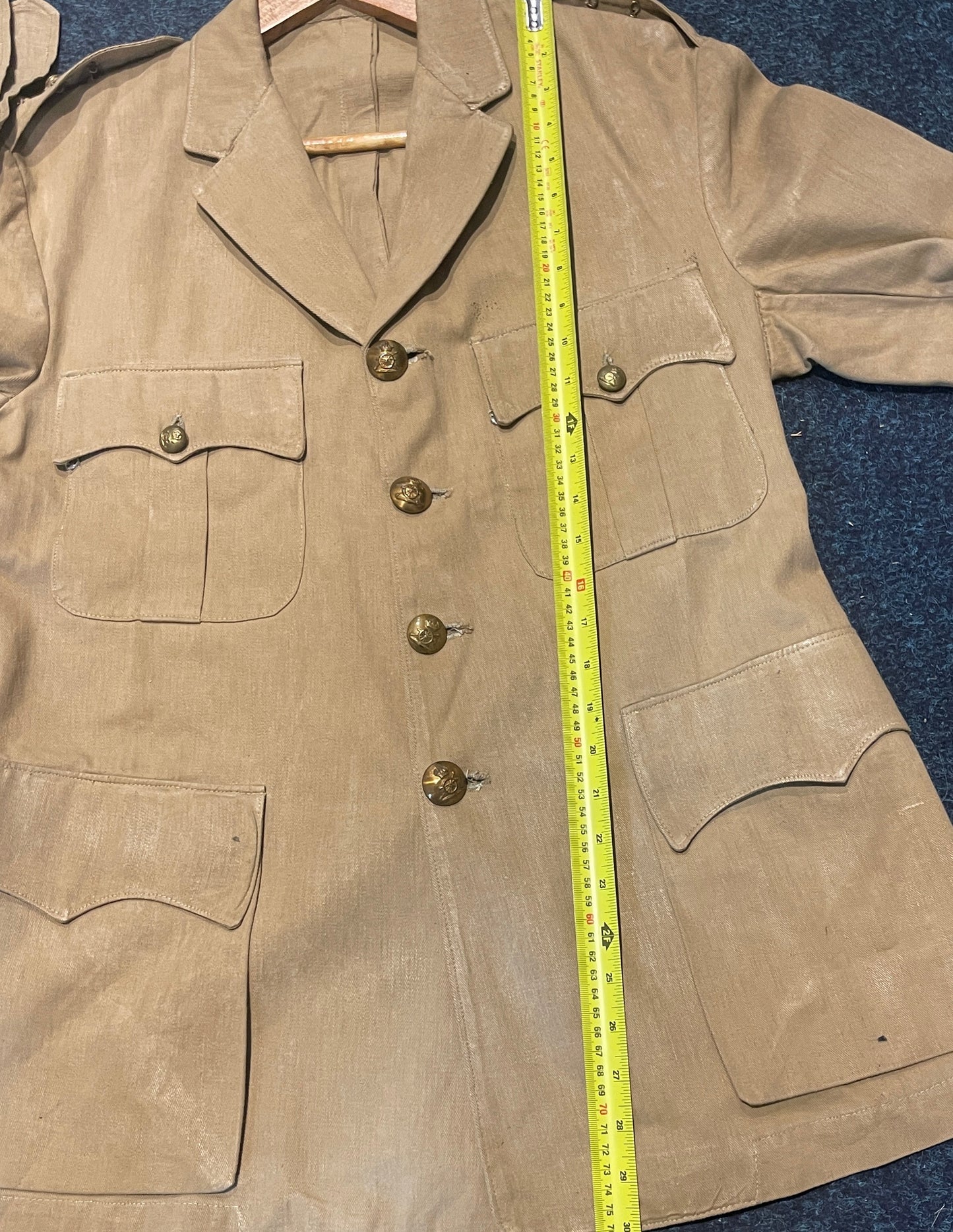 WW2 British Khaki Bush Jacket