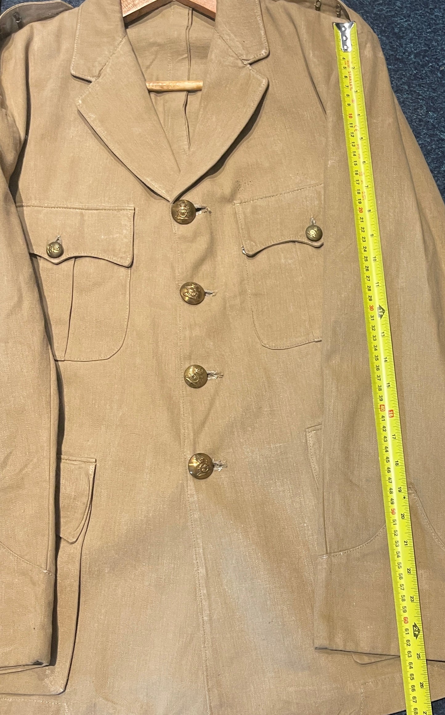 WW2 British Khaki Bush Jacket