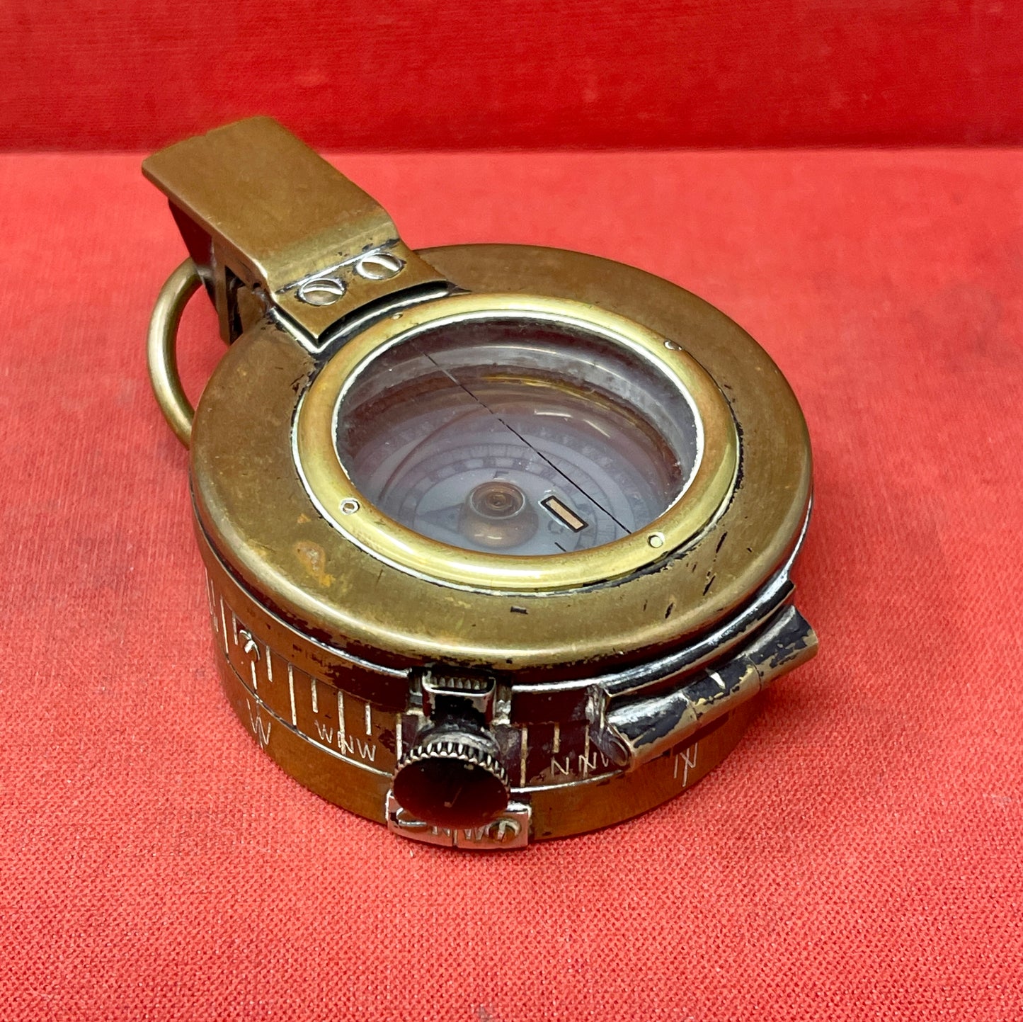 WW2 1941 Dated British Officers MkIII Brass Compass