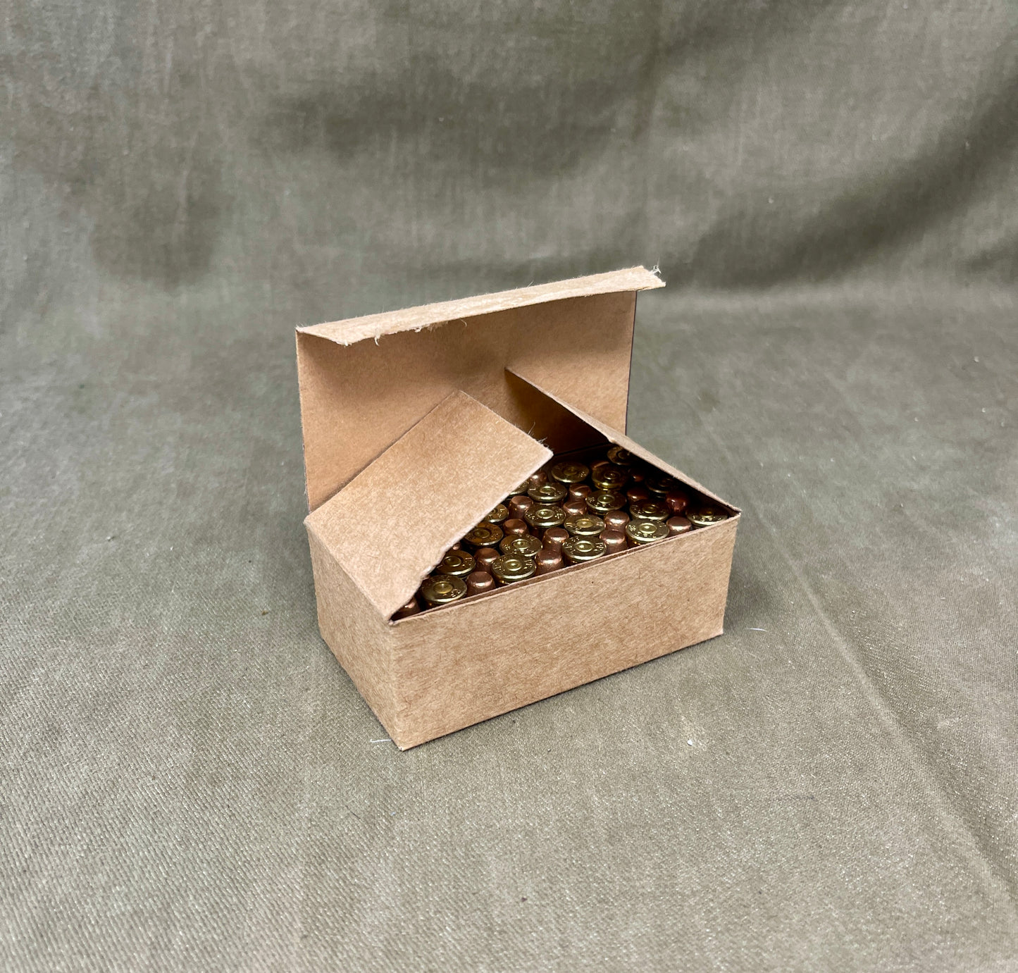 Reproduction Vietnam-Era Box — 50 INERT .38 Special Ball Cartridges