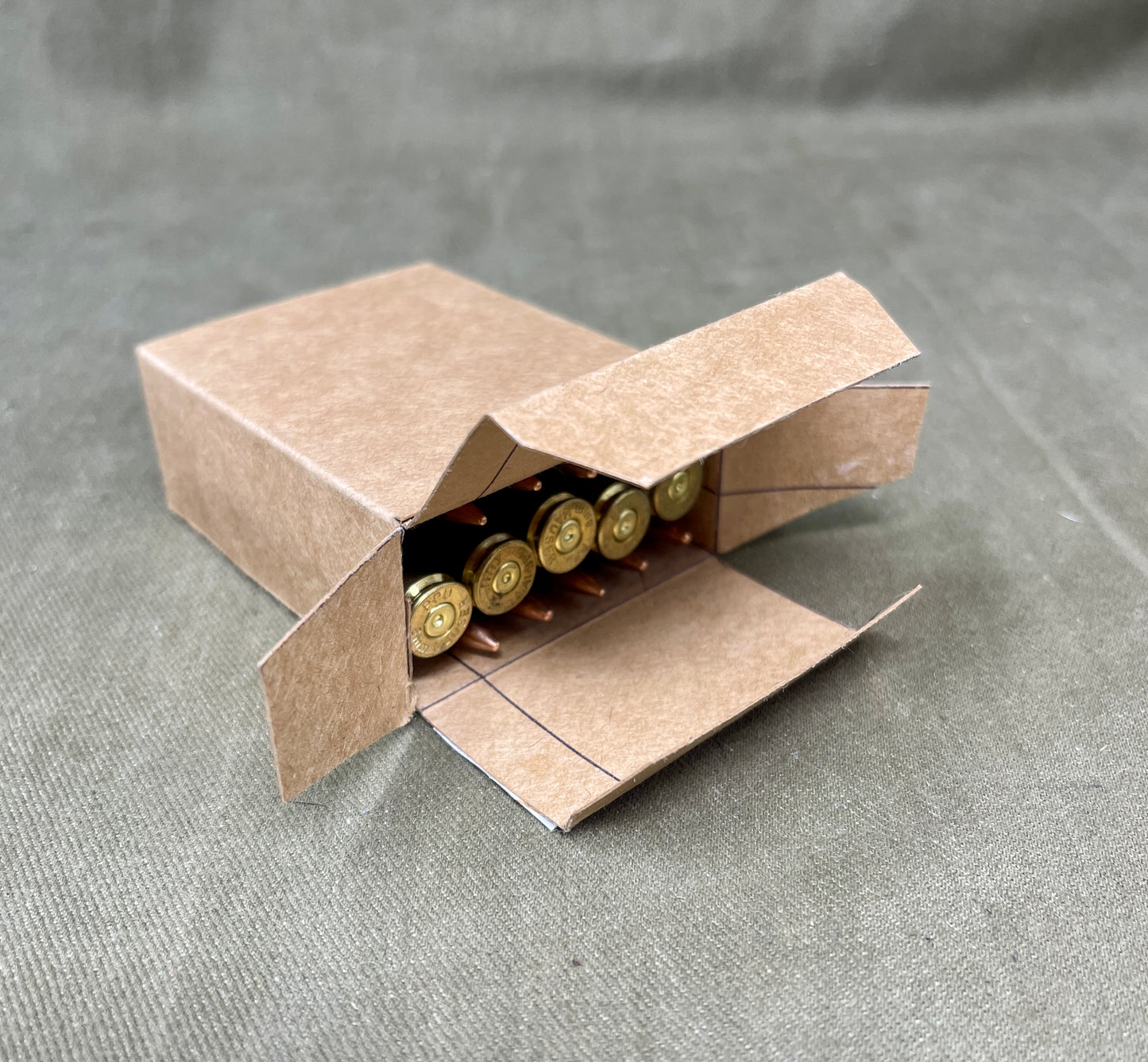 15 x Mauser 7.92x57mm INERT Ammunition 5 Round Clips Boxed.