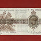 Warren Fisher: Treasury Note, 1 Pound, (1923), L1/ 675636, (Duggleby; TR31), GF.