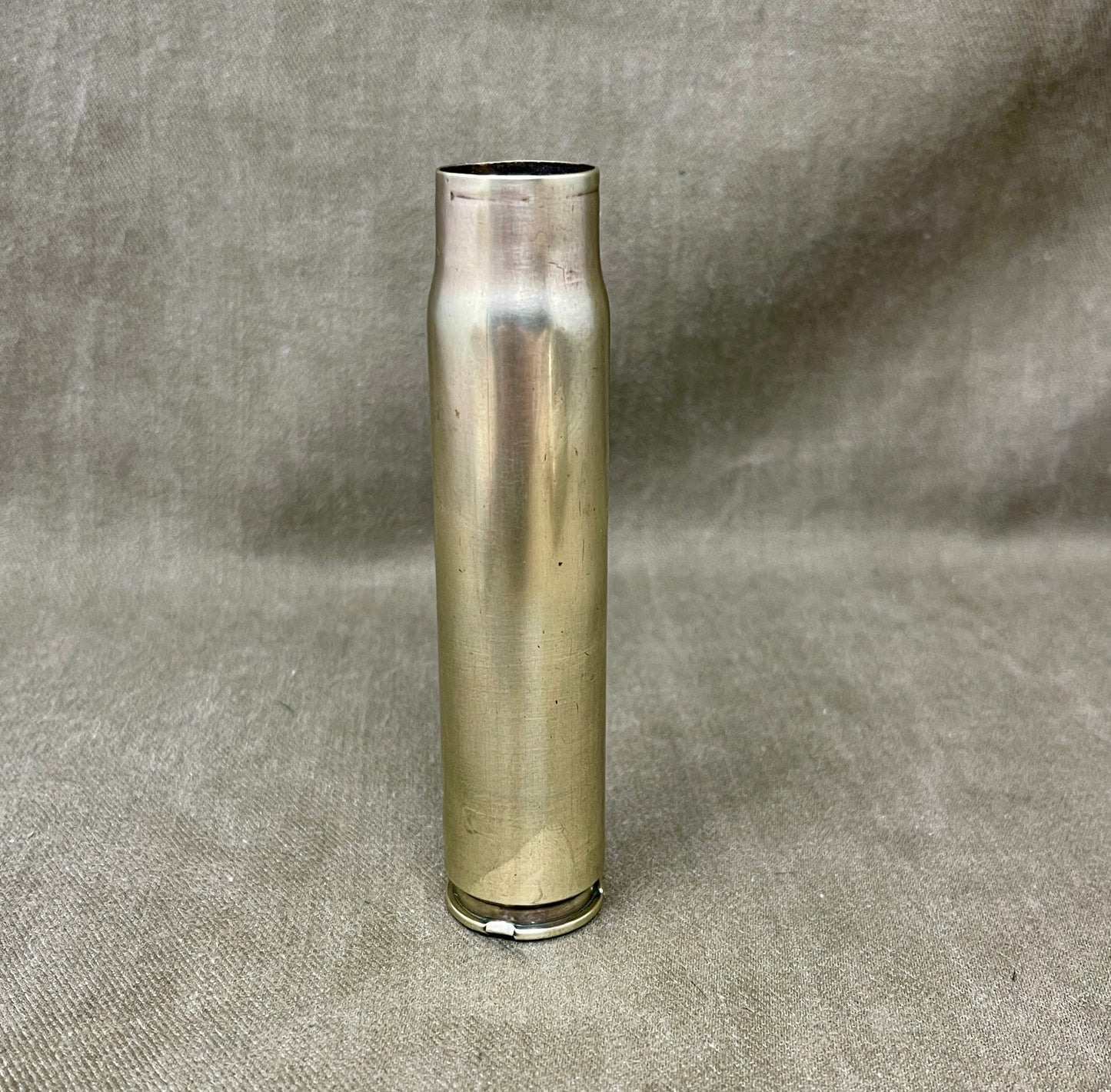 WWII 20mm Shell Cases – ST 1943 & BMARC 1940 Dated Pair | Original British Ordnance