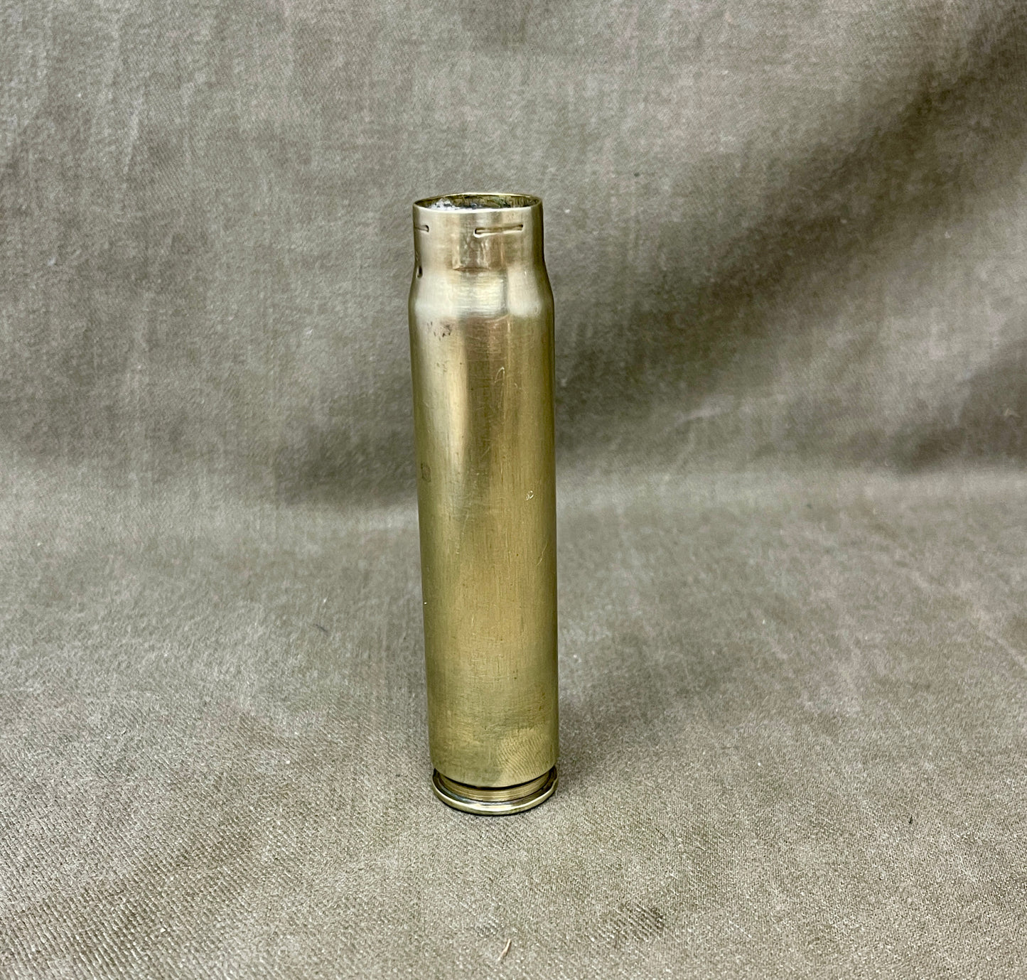 WWII 20mm Shell Cases – ST 1943 & BMARC 1940 Dated Pair | Original British Ordnance
