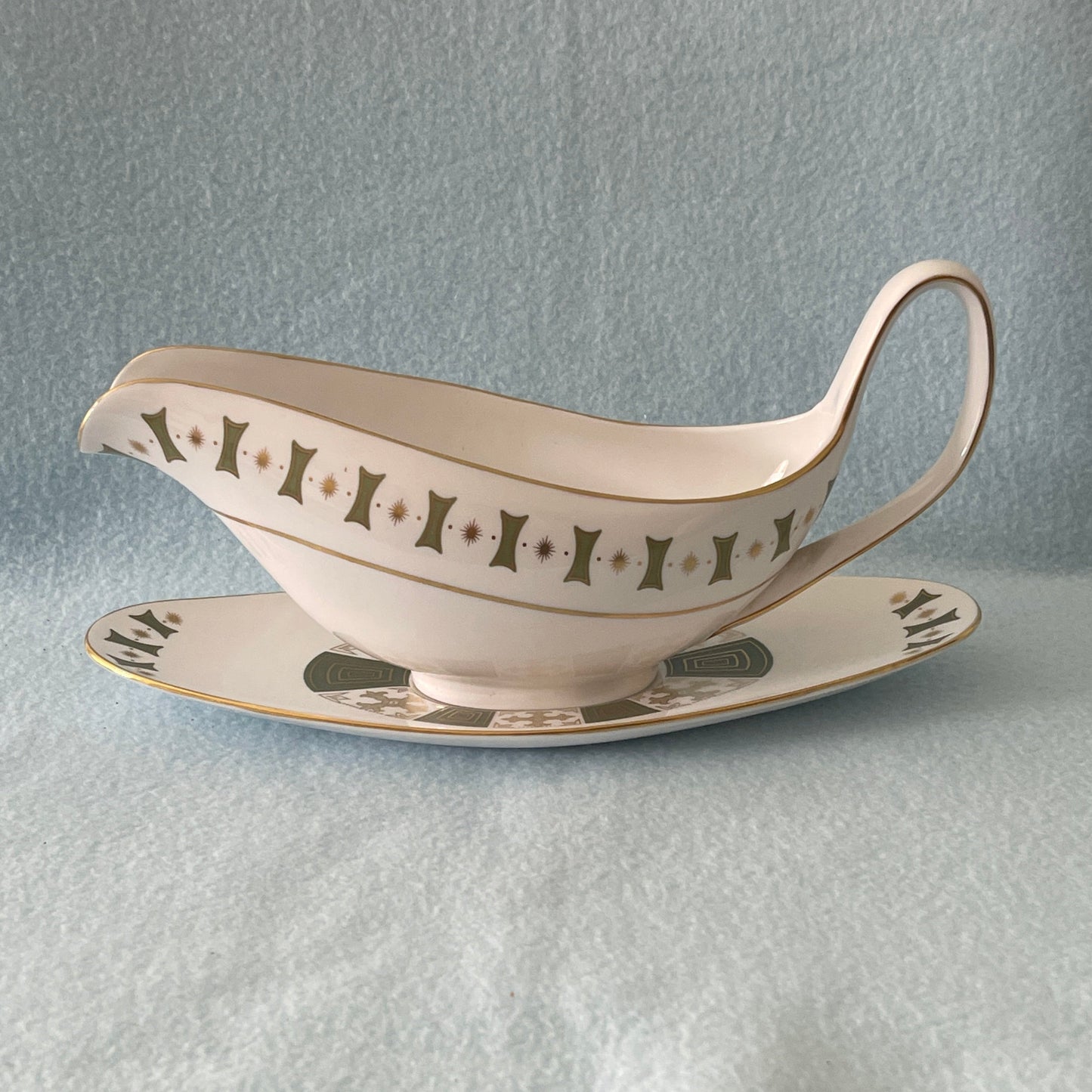 Spode Persia - Green - Y8018 Gravy Boat 