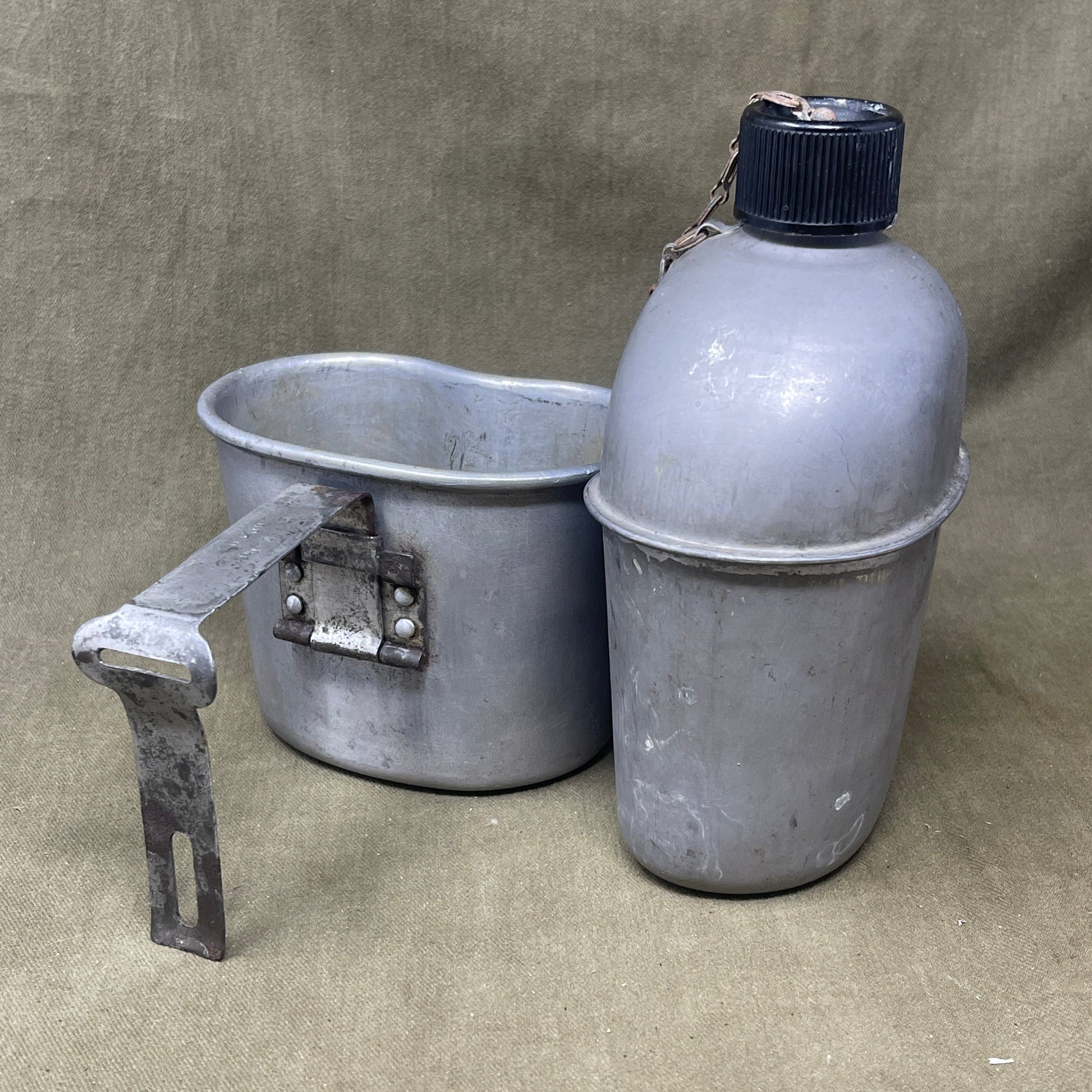 Original World War Two US Army  Canteen, Cup and Cover