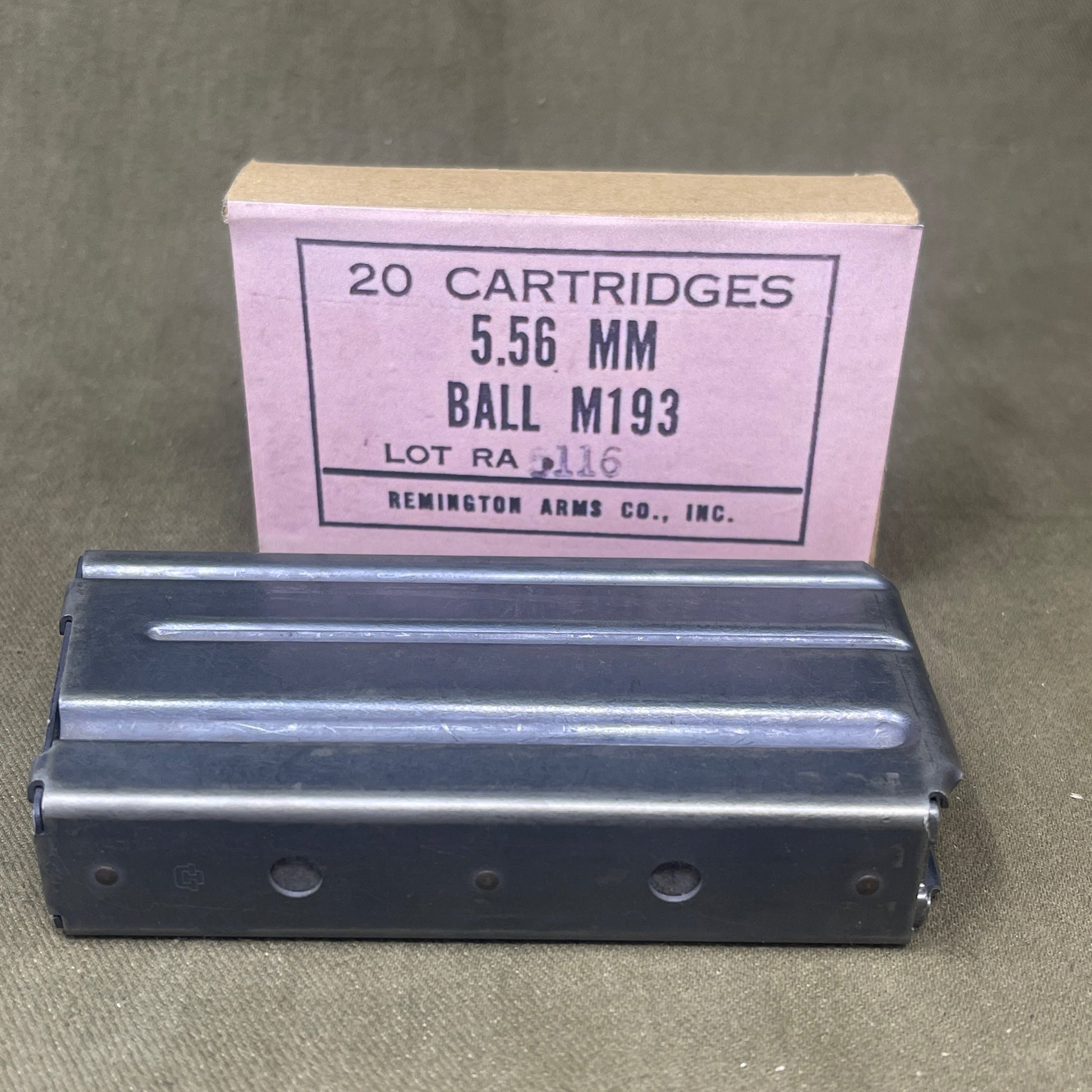 US Colt AR15 Cal 5.56mm 20 Rnd Magazine