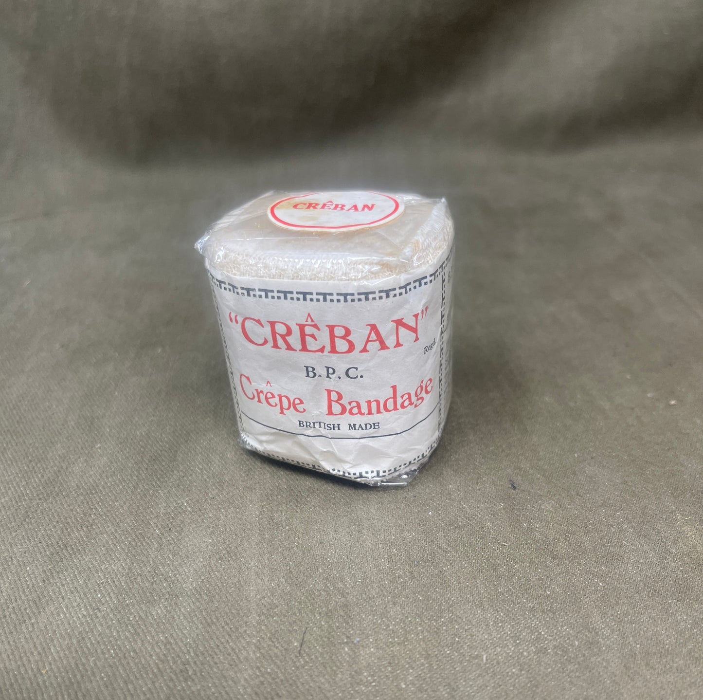Vintage ‘Creban’ B.P.C. Crepe Bandage – Original Medical Supply
