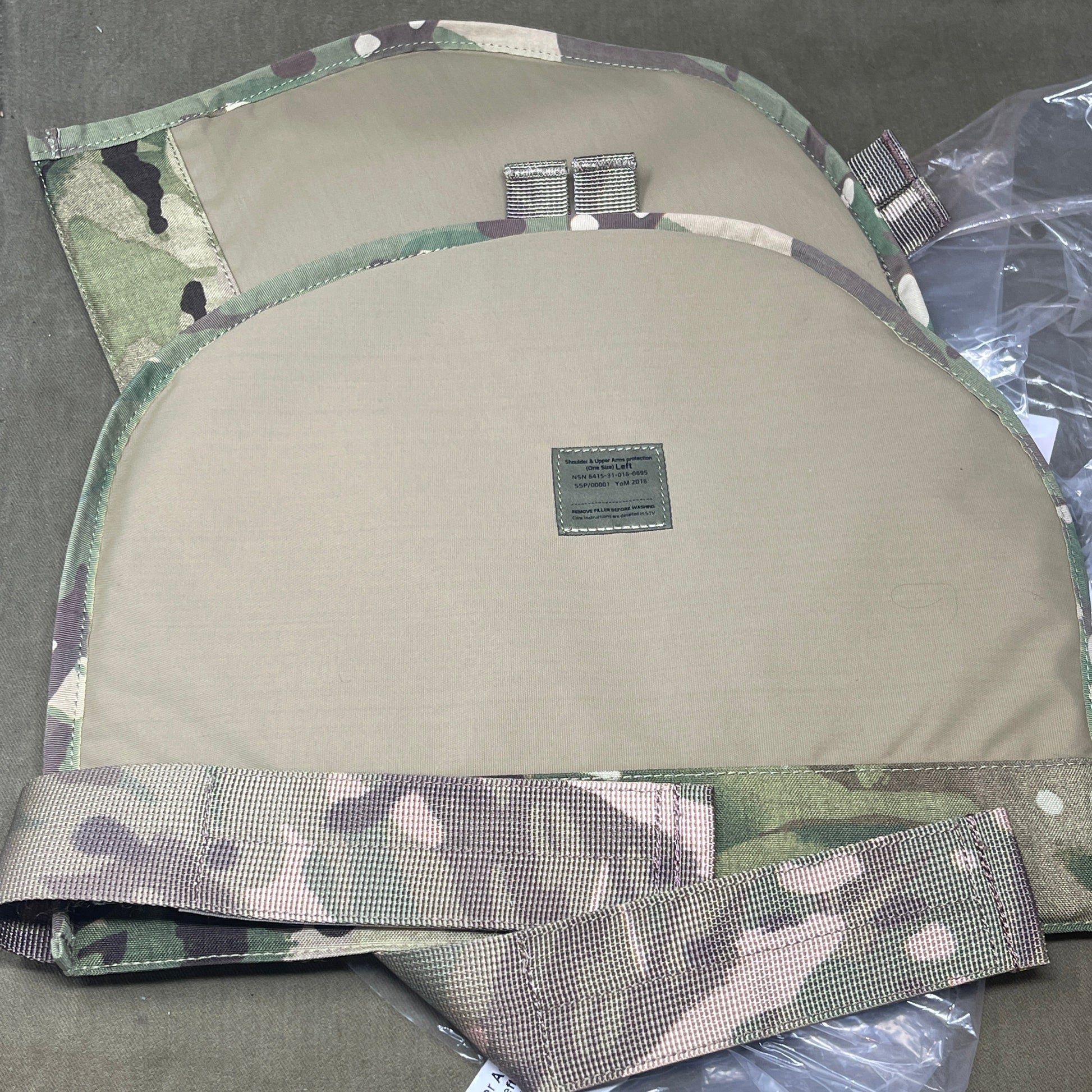 British Army  MkIV Osprey MTP Brassard Pair With Armour Inserts