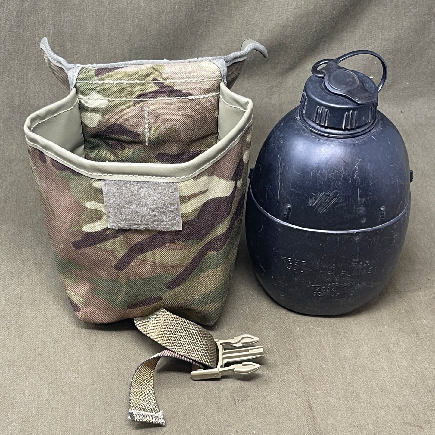 British Army MkIV Osprey MTP Water Bottle & Carrier