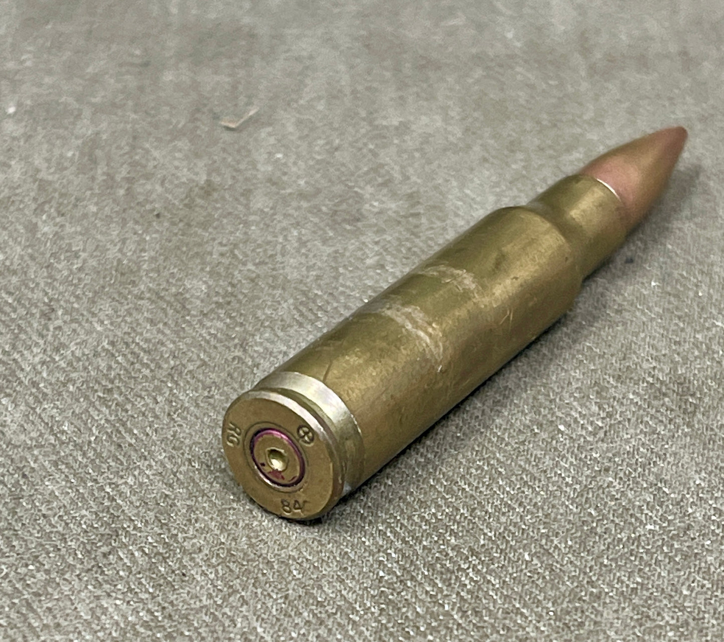 Inert 7.62mm British Round – 1984 Dated RG (Radway Green) | Collectible Ammunition