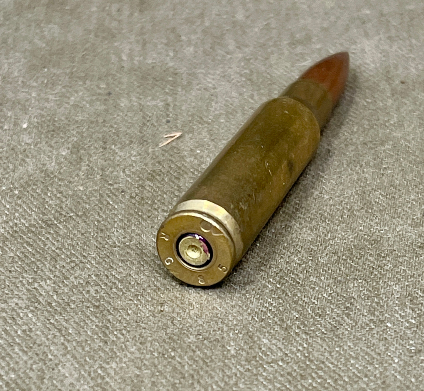 Inert 7.62mm British Round – 1985 Dated RG (Radway Green) | Collectible Ammunition