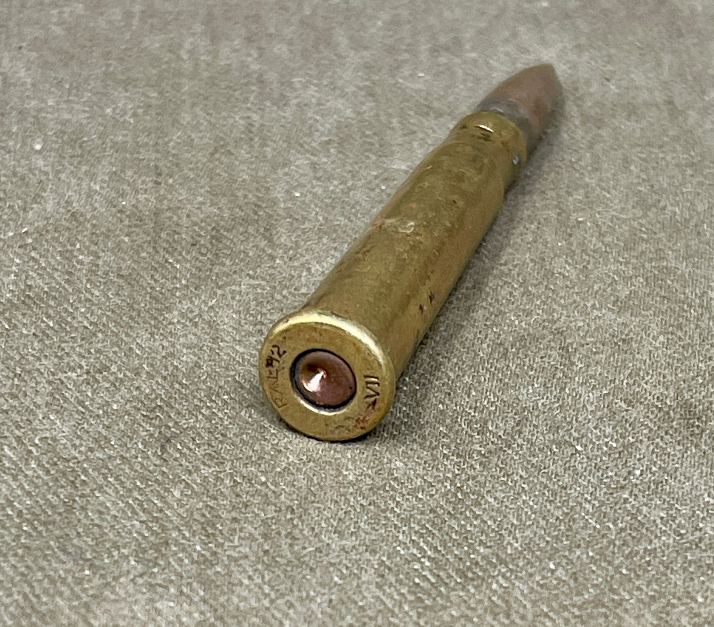 Inert .303 British Round – 1912 Dated RL Collectible Ammunition