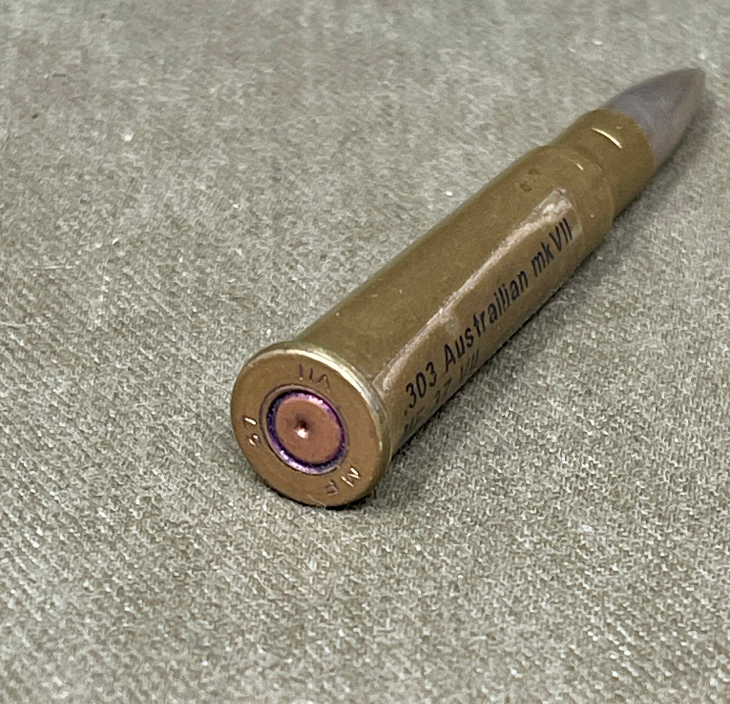 Inert .303 British Round – 1937 Dated MF (Footscray) | Collectible Ammunition