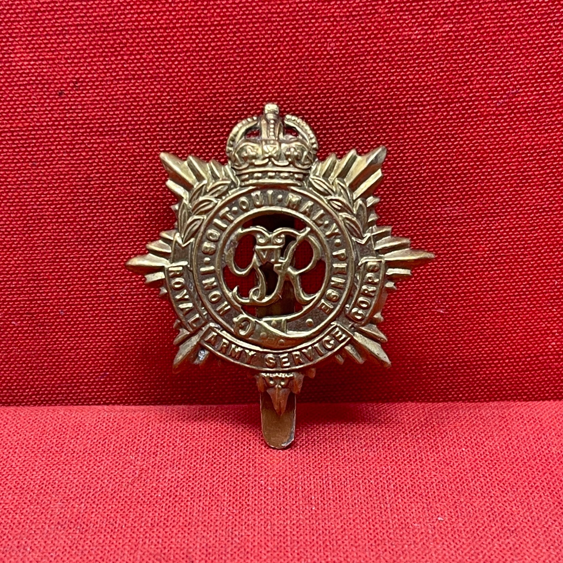 Royal Army Service Corp Cap Badge