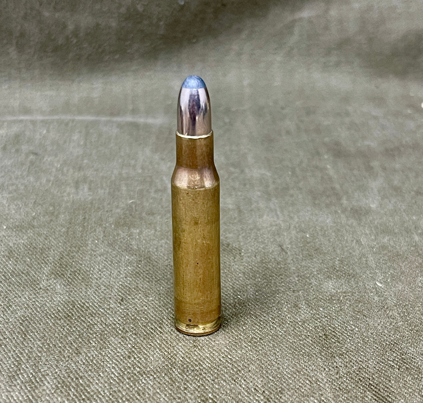 Original Inert .308 Winchester Round – Nickel Soft-Nose Bullet