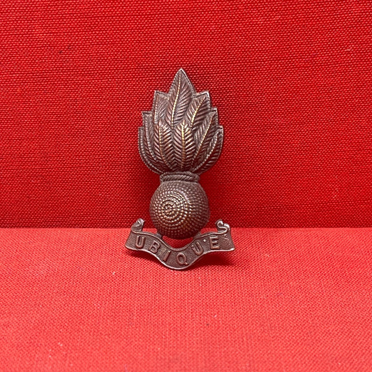 Royal Artillery WW2 Royal Artillery Regiment OFFICERS Flaming Grenade Collar Badge