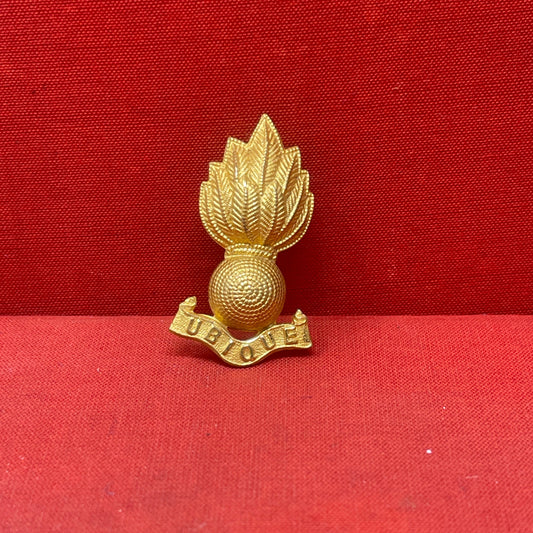 Royal Artillery WW2 Royal Artillery Regiment OFFICERS Flaming Grenade Collar Badge