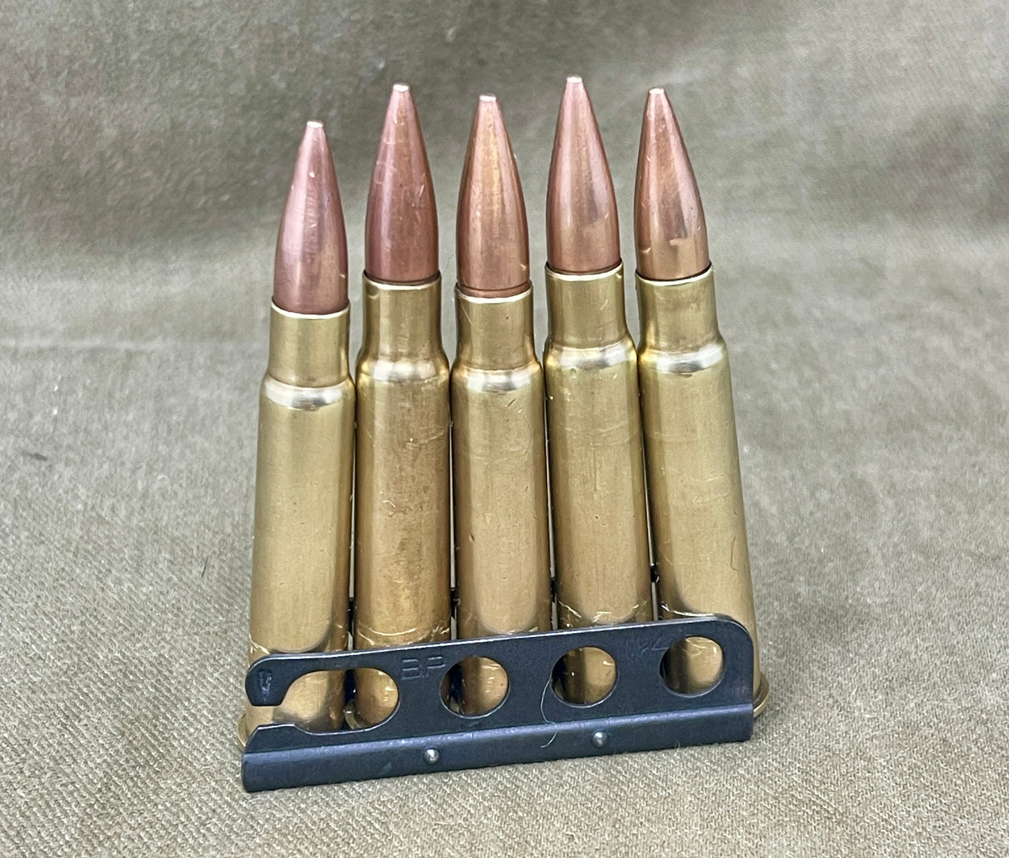 5 × Inert .303 British Tracer Rounds – 1942 DC (Dominion Cartridge Company)