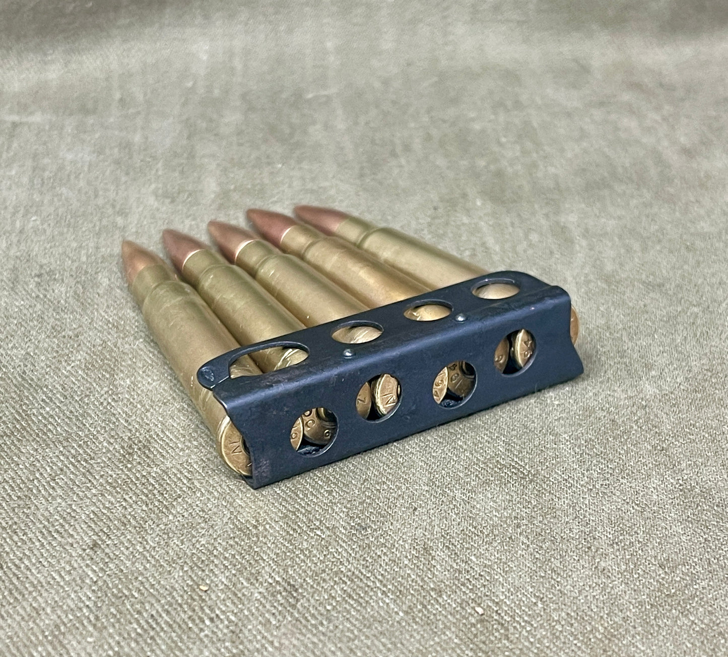 5 × Inert .303 British Tracer Rounds – 1942 DC (Dominion Cartridge Company)