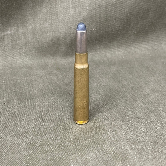 Inert DWM 8×56 M. Sch Cartridge – Nickel Lead-Tip Bullet