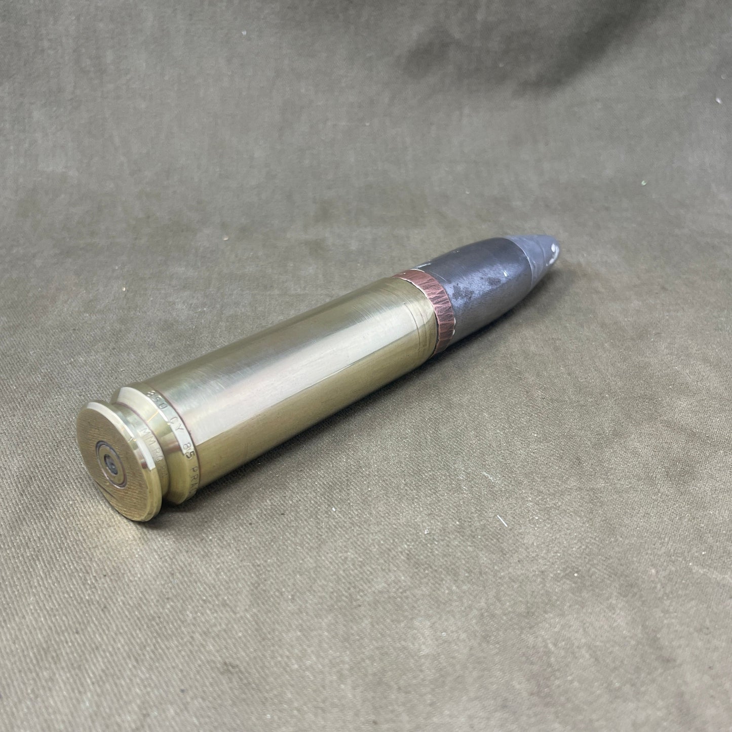 30mm  838 CY 84 PRAC 42 Projectile & Brass Cartridge Case