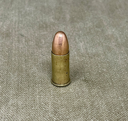 .380 INERT British 1953 Dated Webley Revolver Brass Cartridges RL Royal Laboratory