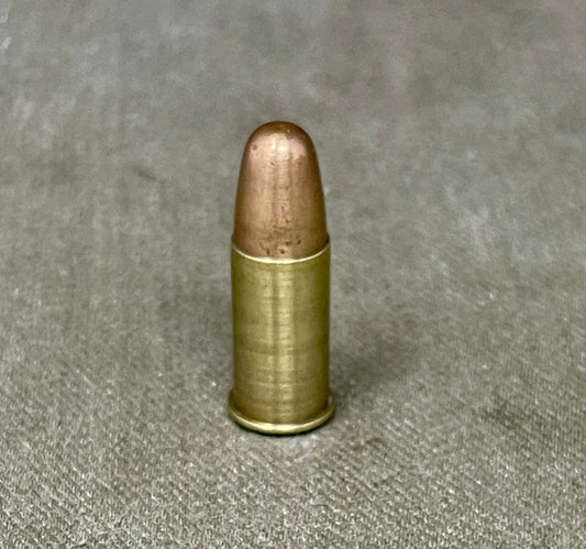 .380 INERT British 1952 Dated Webley Revolver Brass Cartridges RL Royal Laboratory