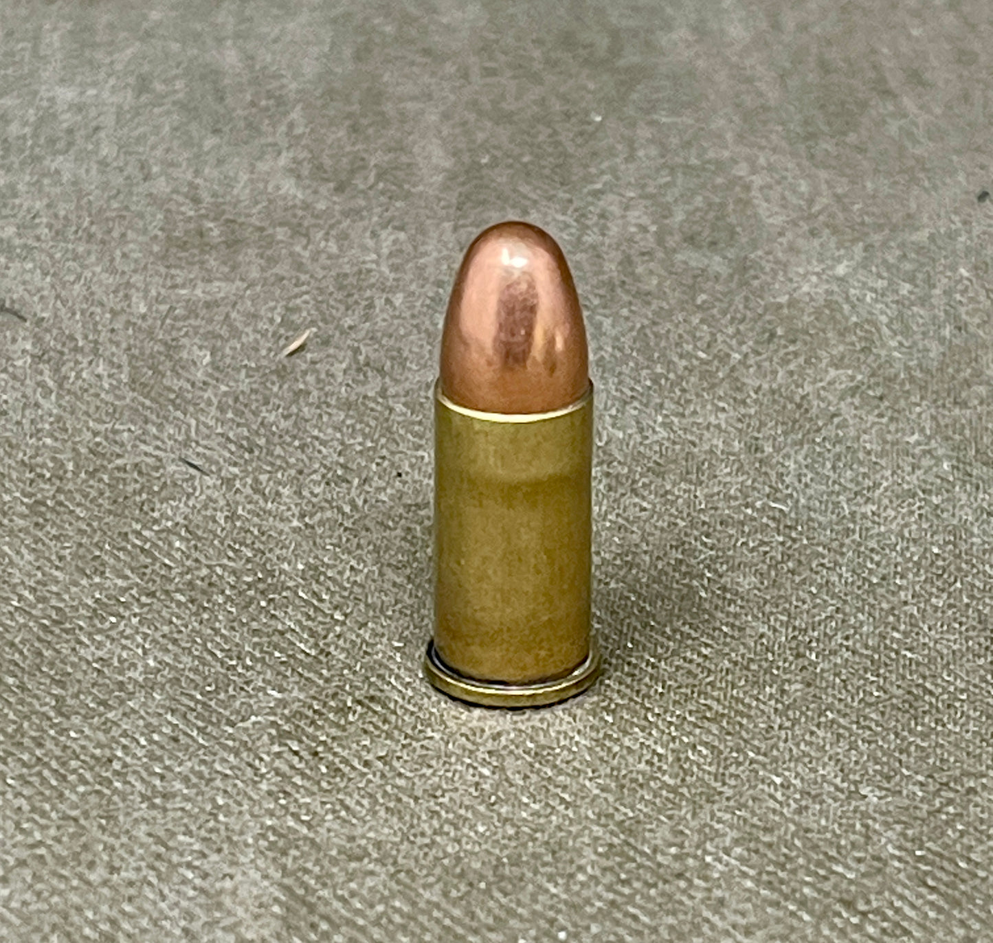 Original INERT .380 Webley Round — A76 R1, M1 (South African) Brass Cartridge