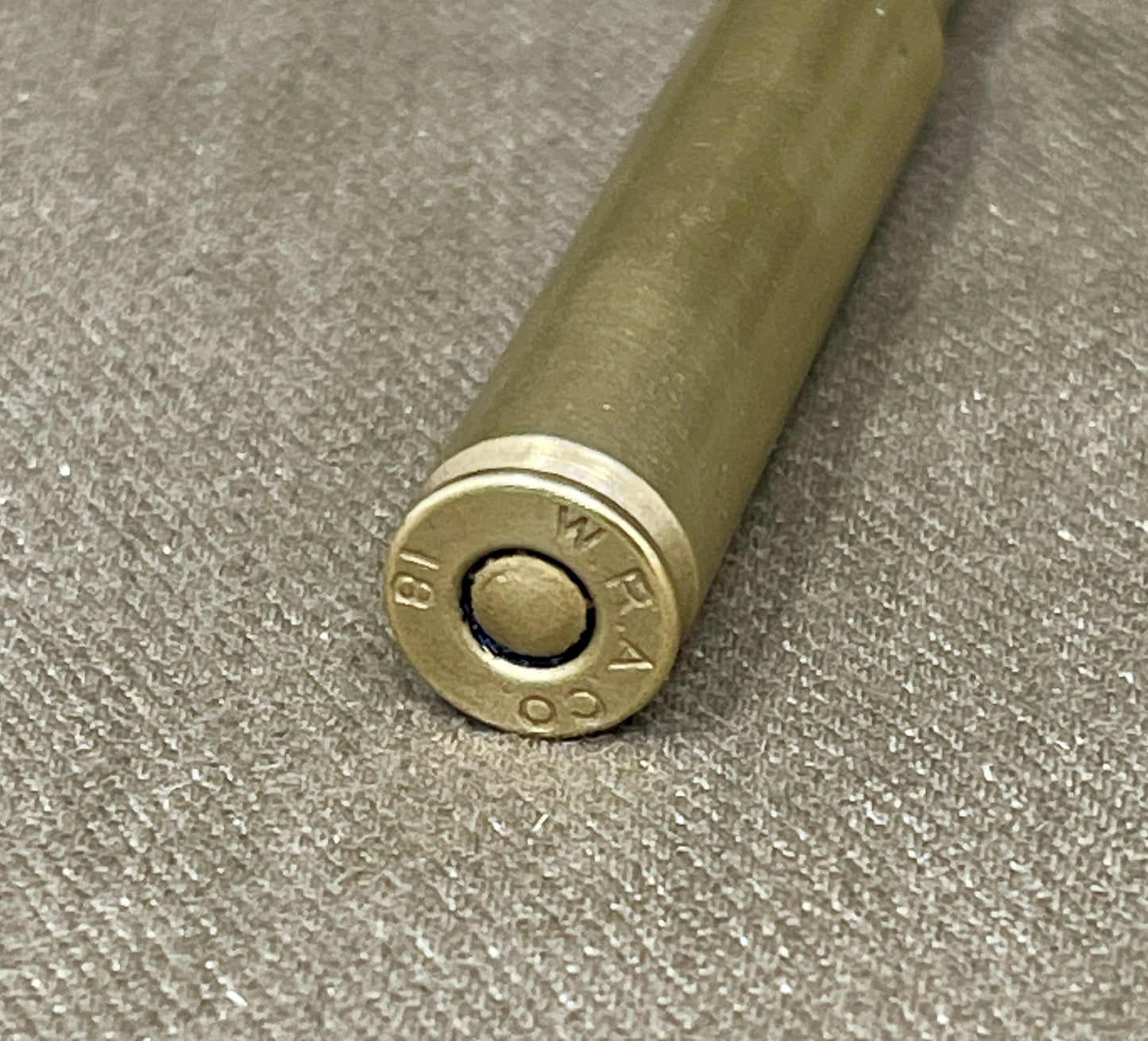 Original INERT .30-06 Round — W. RA. Co, 1918 Brass Cartridge