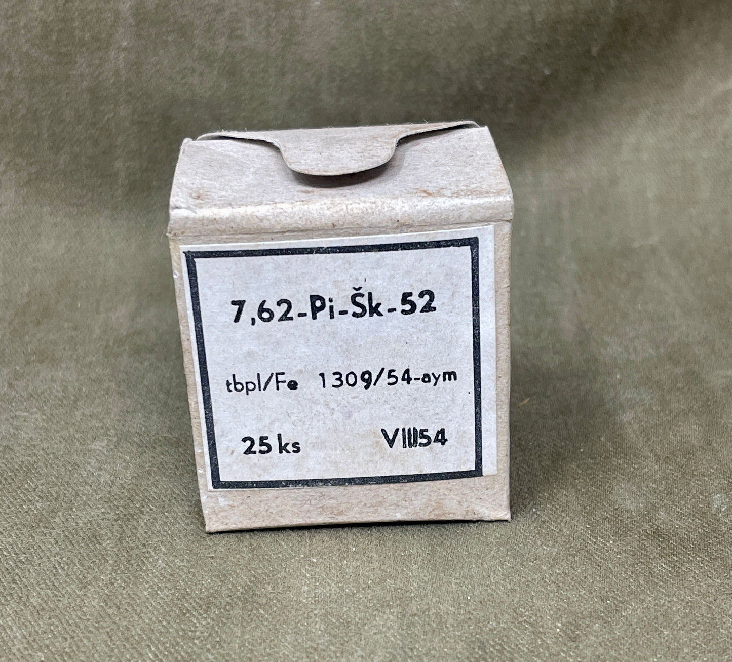 25 x DRILL 7.62×25 Tokarev Round — Safe Collector’s Edition