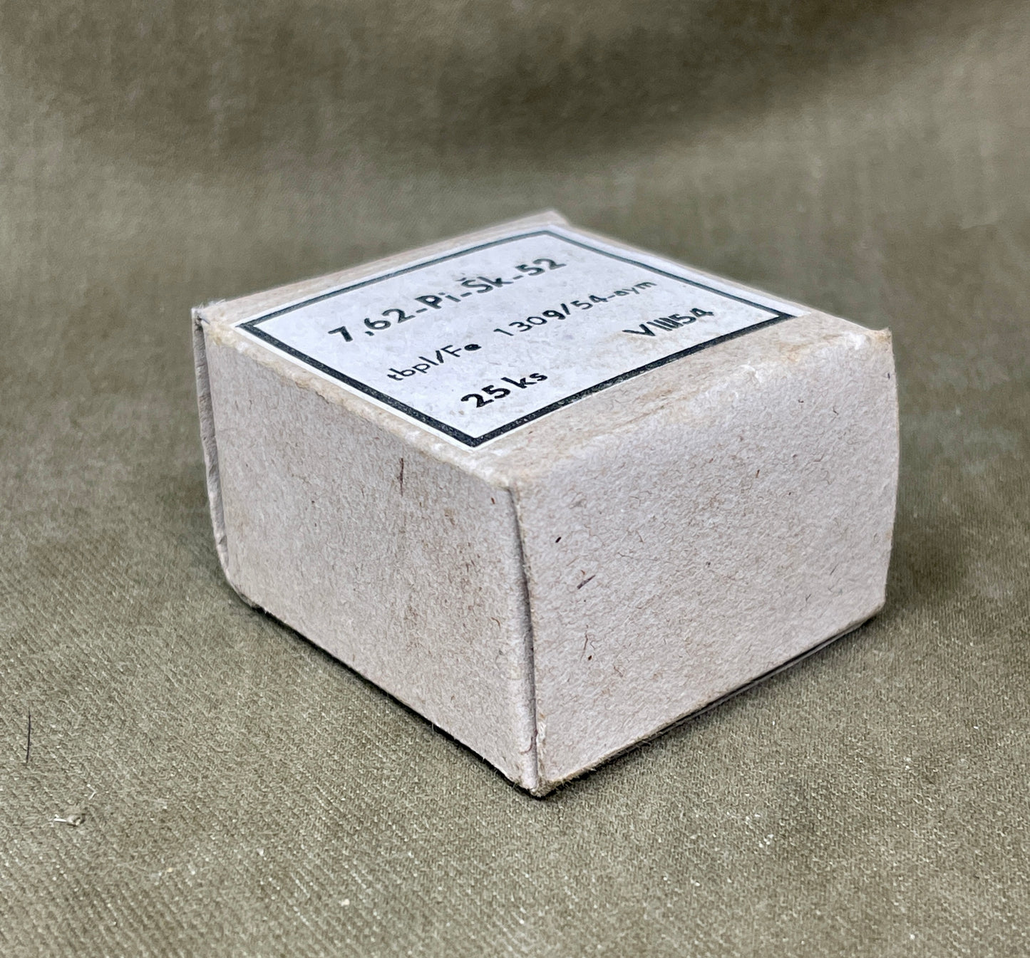 25 x DRILL 7.62×25 Tokarev Round — Safe Collector’s Edition