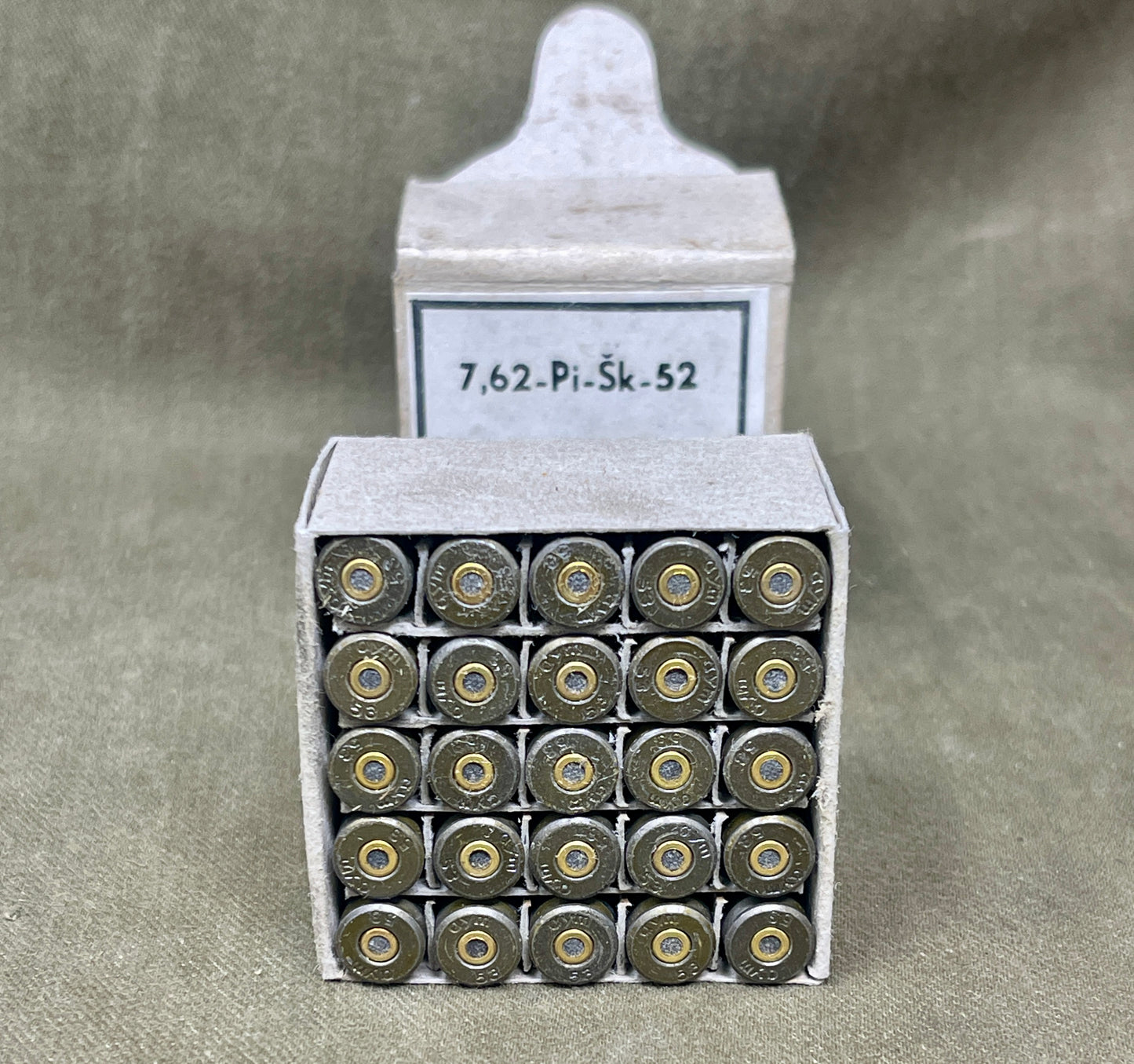 25 x DRILL 7.62×25 Tokarev Round — Safe Collector’s Edition