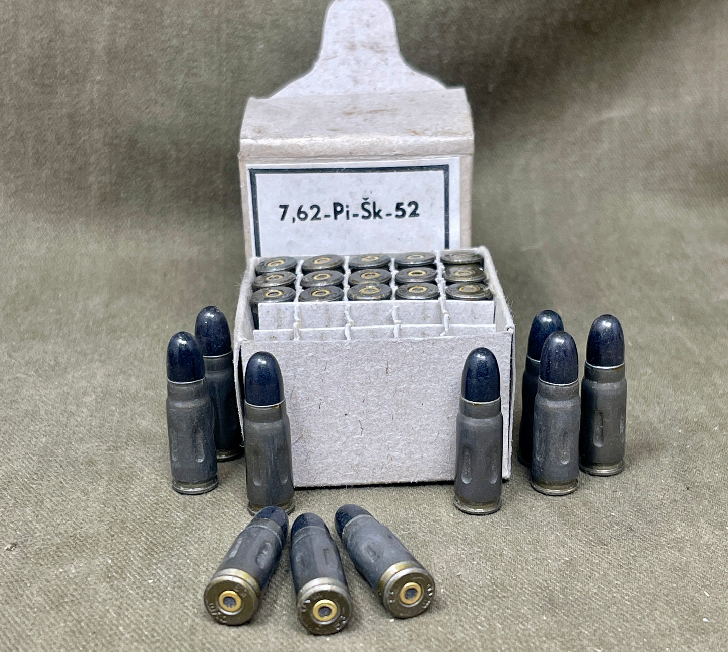 25 x DRILL 7.62×25 Tokarev Round — Safe Collector’s Edition