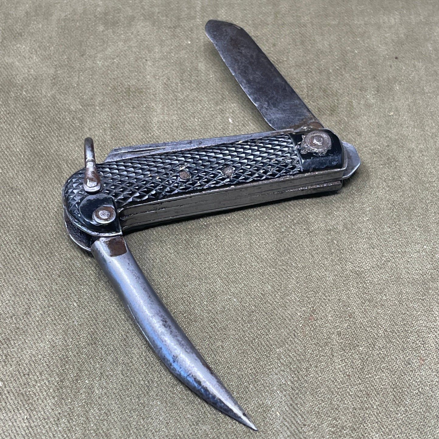 British 1942 Dated Pocket Jack Knife made by Clarke & Son of Sheffield