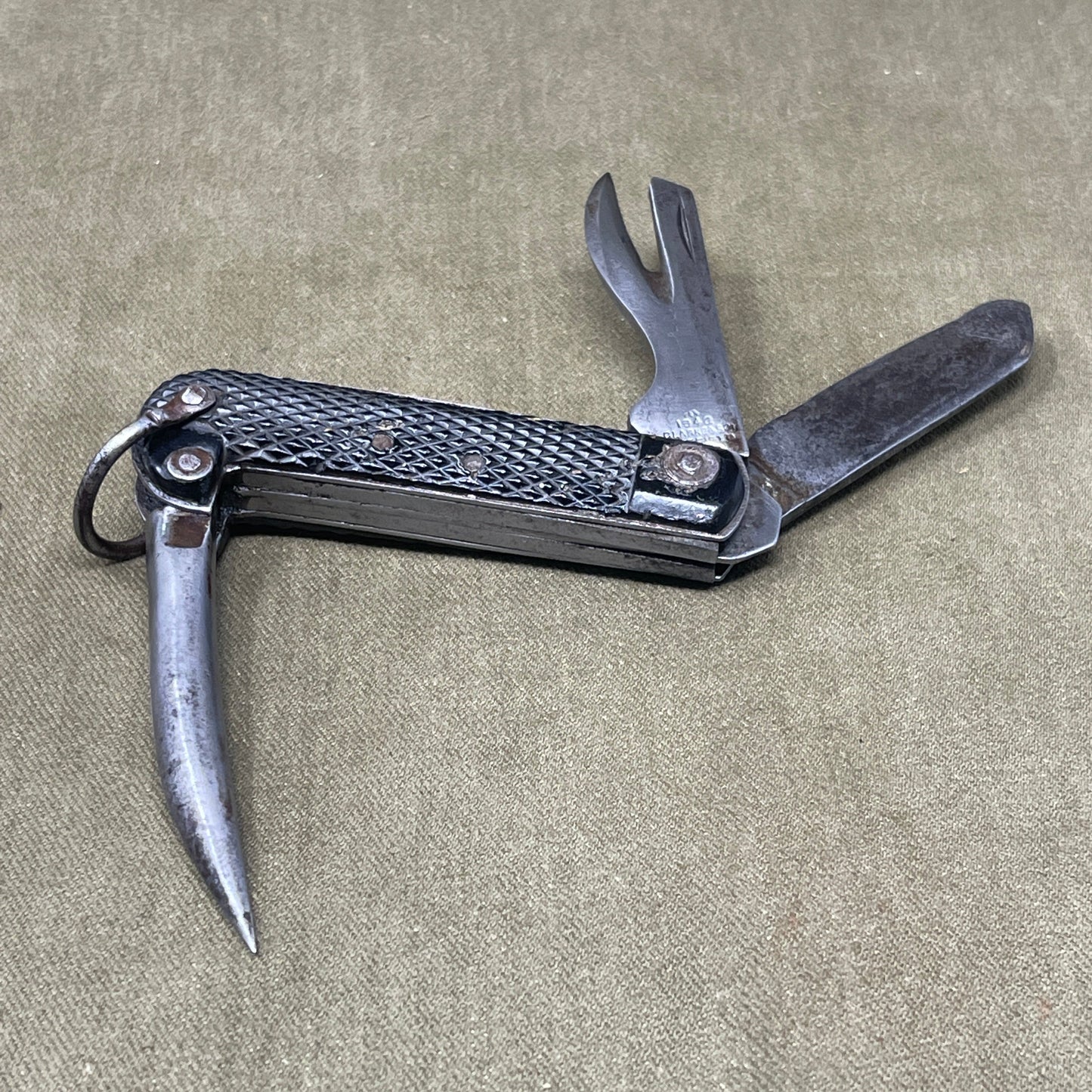 British 1942 Dated Pocket Jack Knife made by Clarke & Son of Sheffield