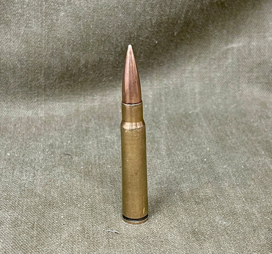 Original WWII INERT German 7.92×57mm Mauser Round – P186 • 1938