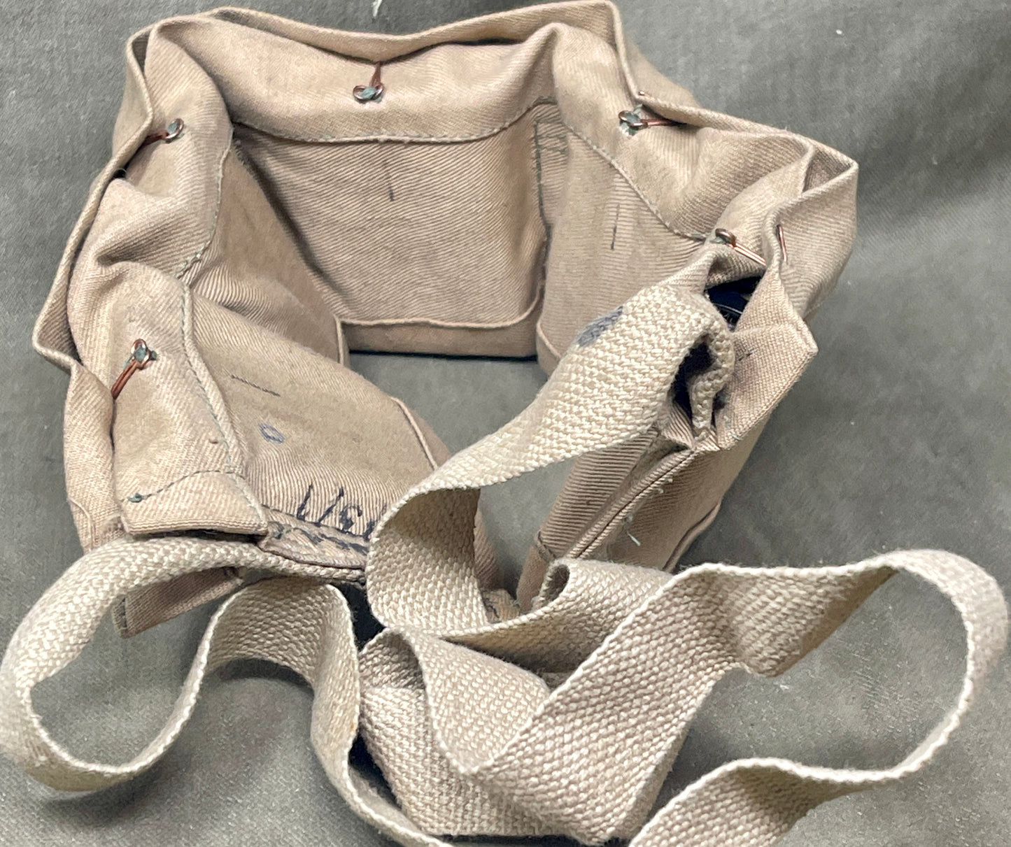 Full 50-Round British .303 Bandolier – 1955 Ammunition in 1954 Dated Bandolier