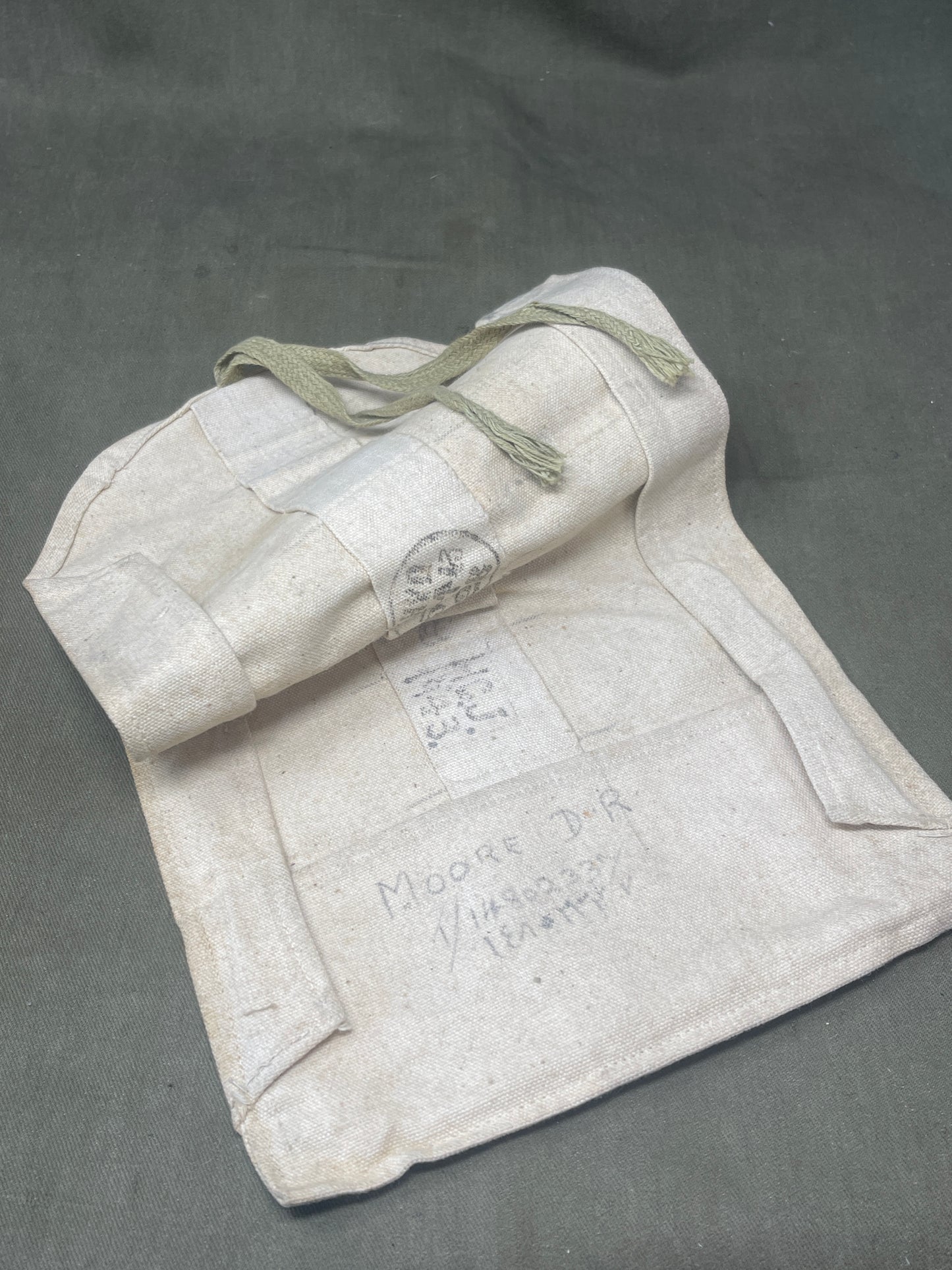 Original British Army WW2 Wash Roll