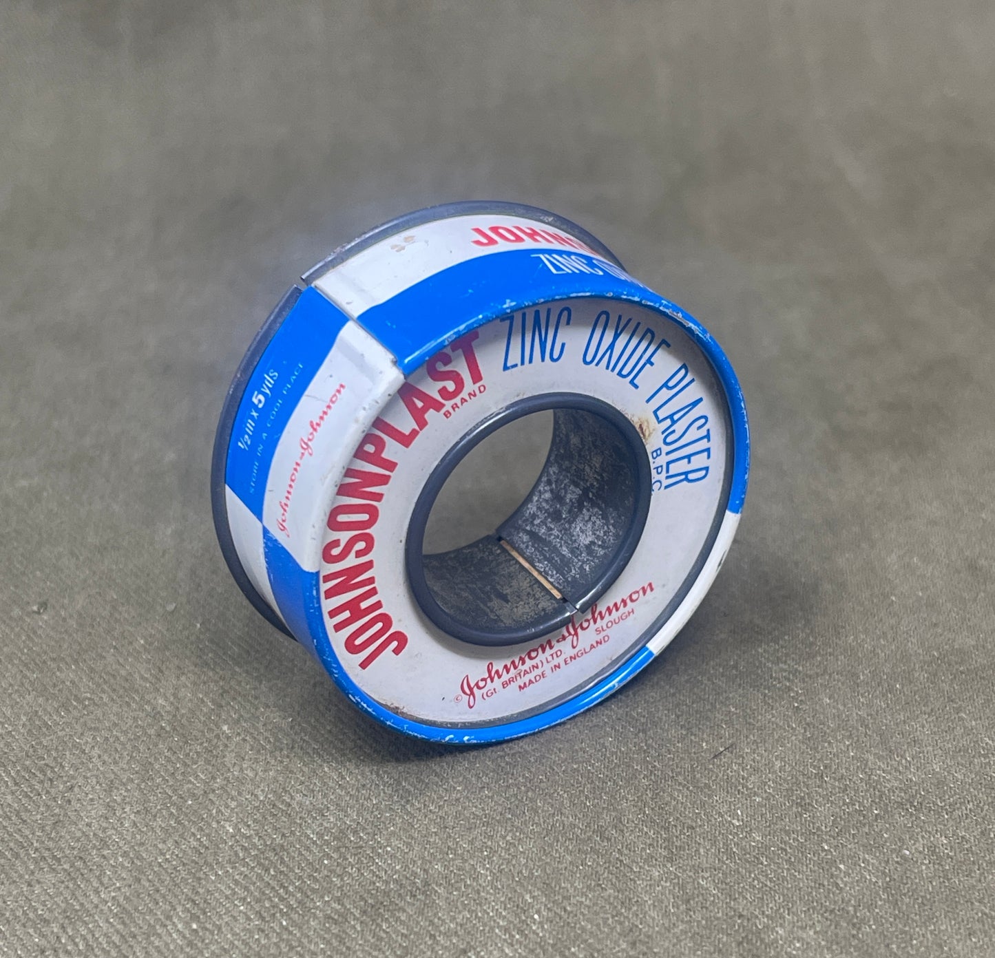 Vintage Johnsonplast Zinc Oxide Plaster – Classic First Aid Item
