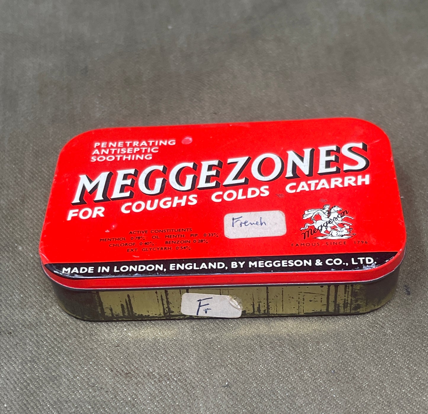 Vintage Antique Medical Tins – Elastoplast & Meggazones