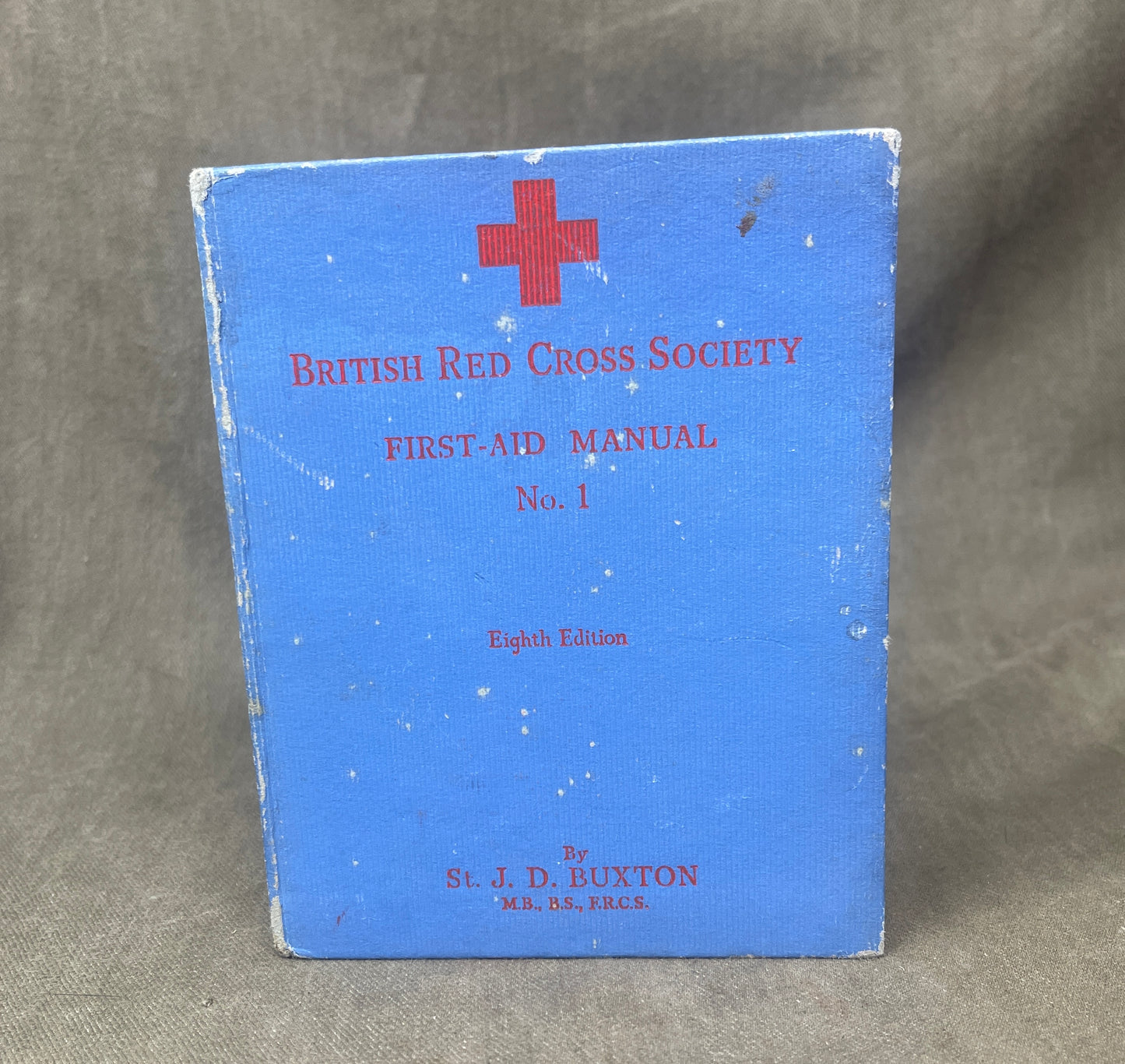 1938 British Red Cross Society First Aid Manual Book 1