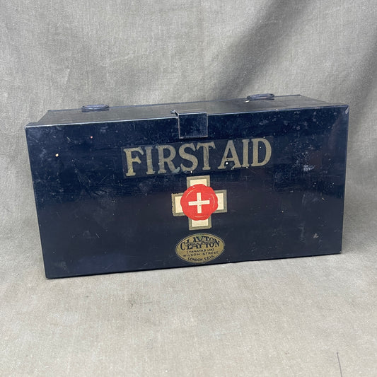 Original WW2 Steel First Aid Box with Contents – Clayton Surgical & First Aid Yantas Ltd