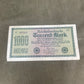 Reichsbanknote 1000 Mark 1922 – Weimar Germany Banknote