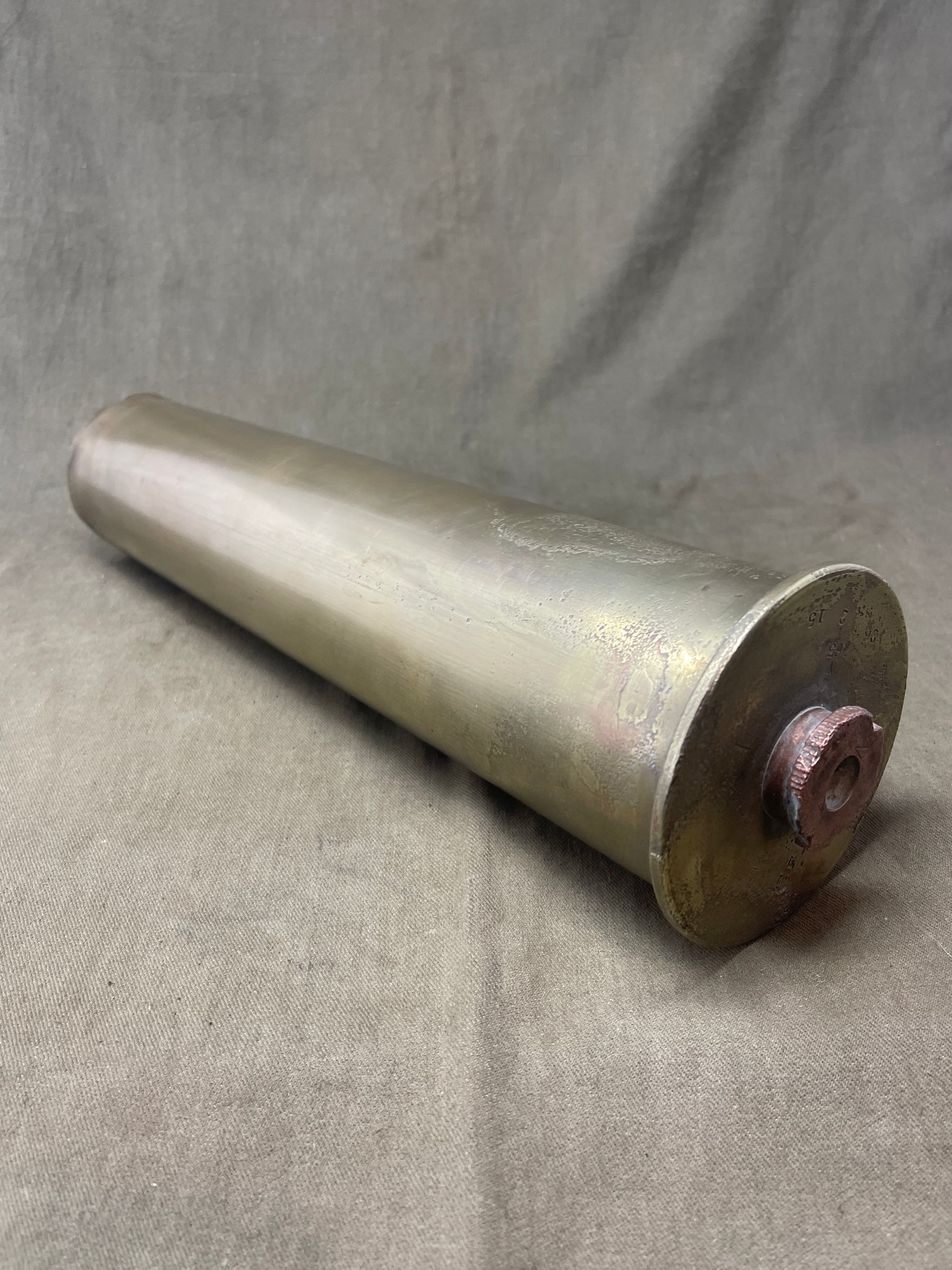 Royal Navy 3" Brass Shell Case 