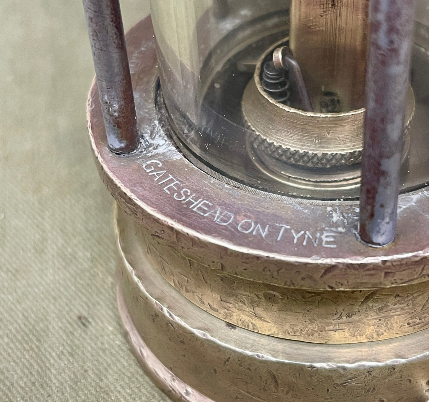 Patterson Type A1 Miner’s Safety Lamp – No. 426 (Gateshead-on-Tyne)