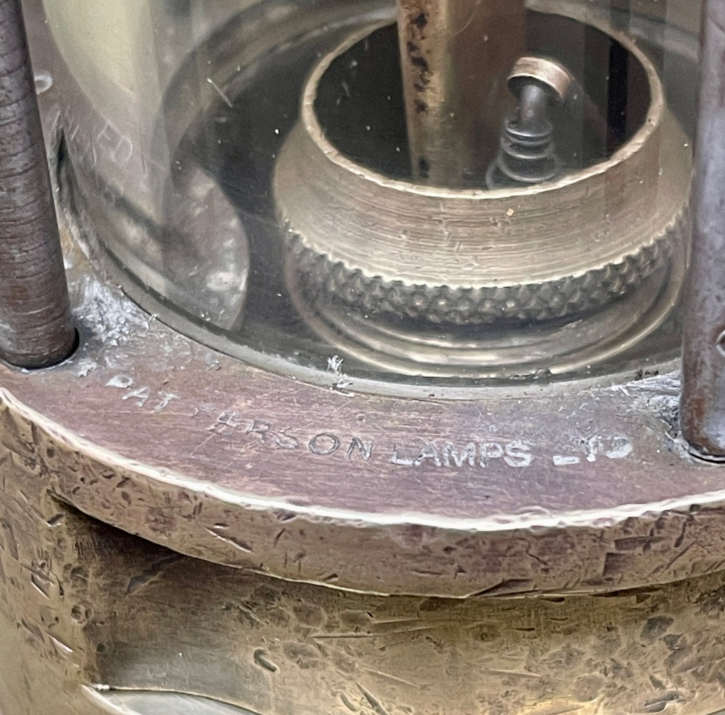 Patterson Type A1 Miner’s Safety Lamp – No. 426 (Gateshead-on-Tyne)